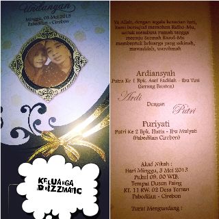 DrizzmaticBdg's tweet photo. minta doa ya buat semua, temen kita Ardiansyah &amp; putri insyaallah akan menikah tgl 3 mei .. cc: @drizzgautisha http://t.co/F8x2747yyl