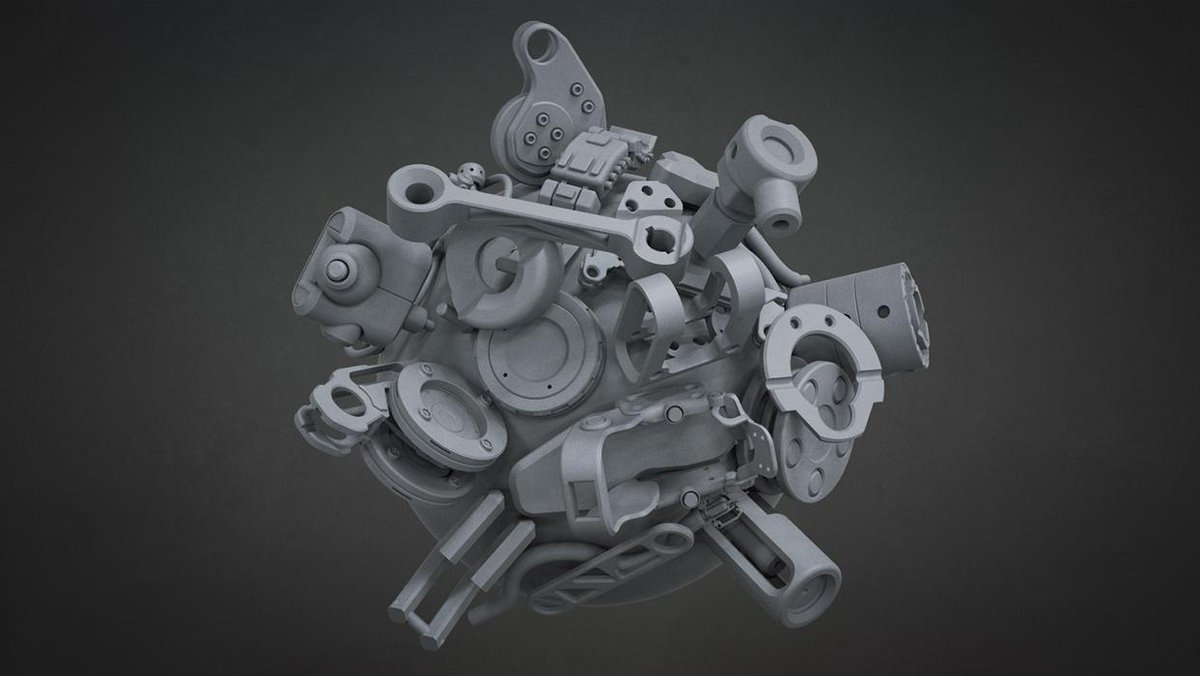 Download Part 01 of this FREE #ZBrush 24 piece Mech Brush and Model Set!
Enjoy :) badking.com.au/site/shop/indu…
