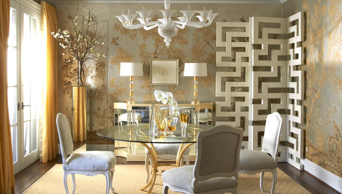 HeritageTexas's tweet image. We love mixing and matching eras, such as pairing clean modern with ornate Venetian. #DynamicDesigns