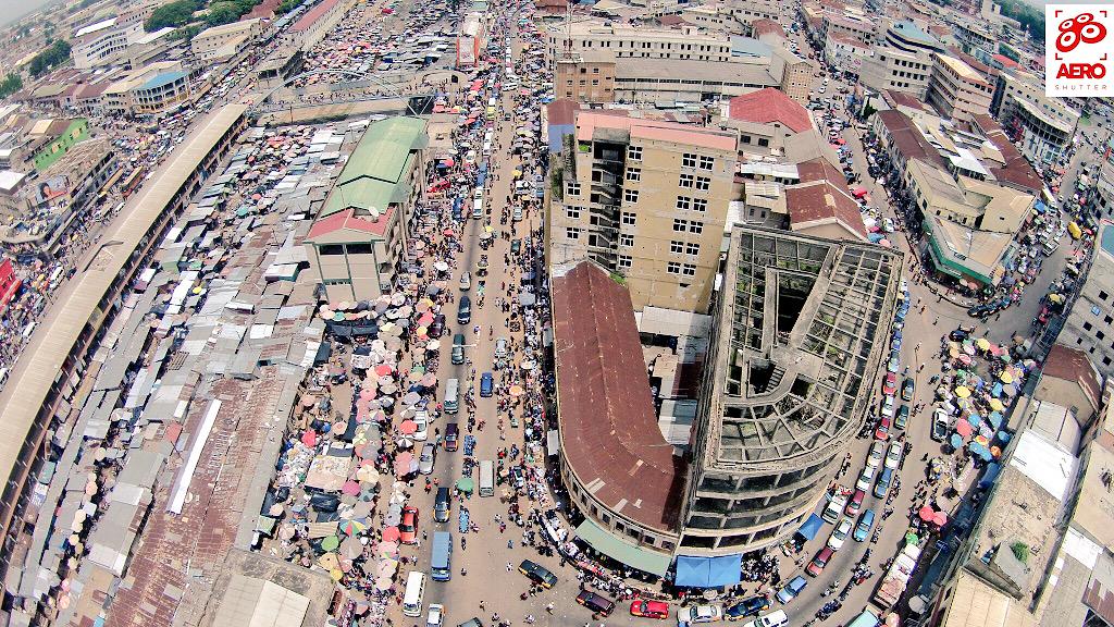 Image result for makola market aerial shot