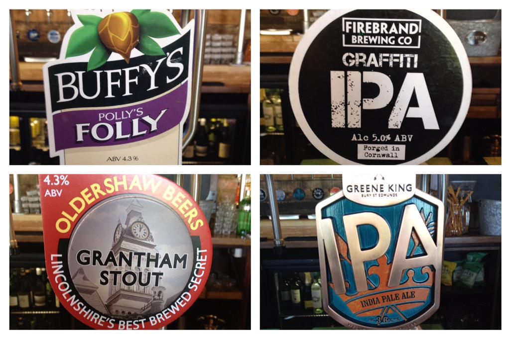 grainhopcam's tweet photo. Some new ales ready for you to try, even if you are a little shy 😉 @FirebrandBeer @buffysbrewery @oldbrew http://t.co/NiS2G32KYJ
