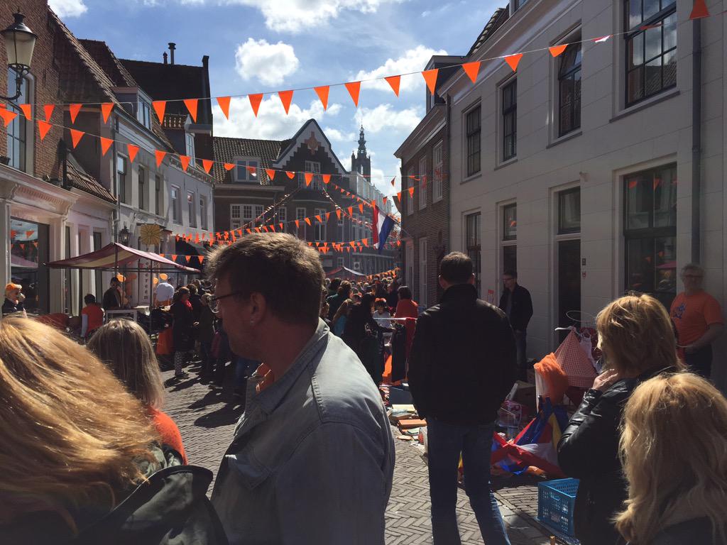 Gezellige chaos #bloemendalsestraat #amersfoort #Koningsdag