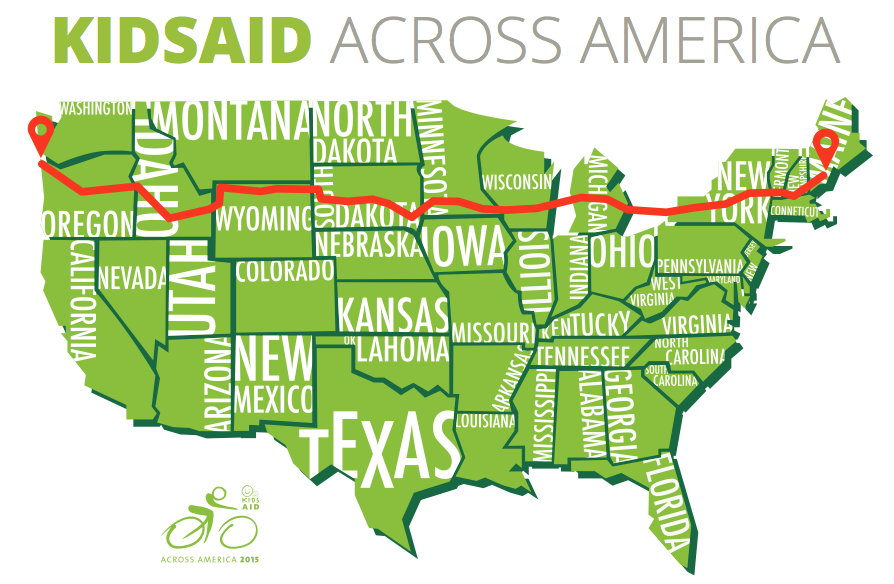 TSorensen1's tweet photo. NEWS (2): I will be cycling 4000miles across America in aid of sick children and live out a life long dream. http://t.co/HDVWaGJhSA