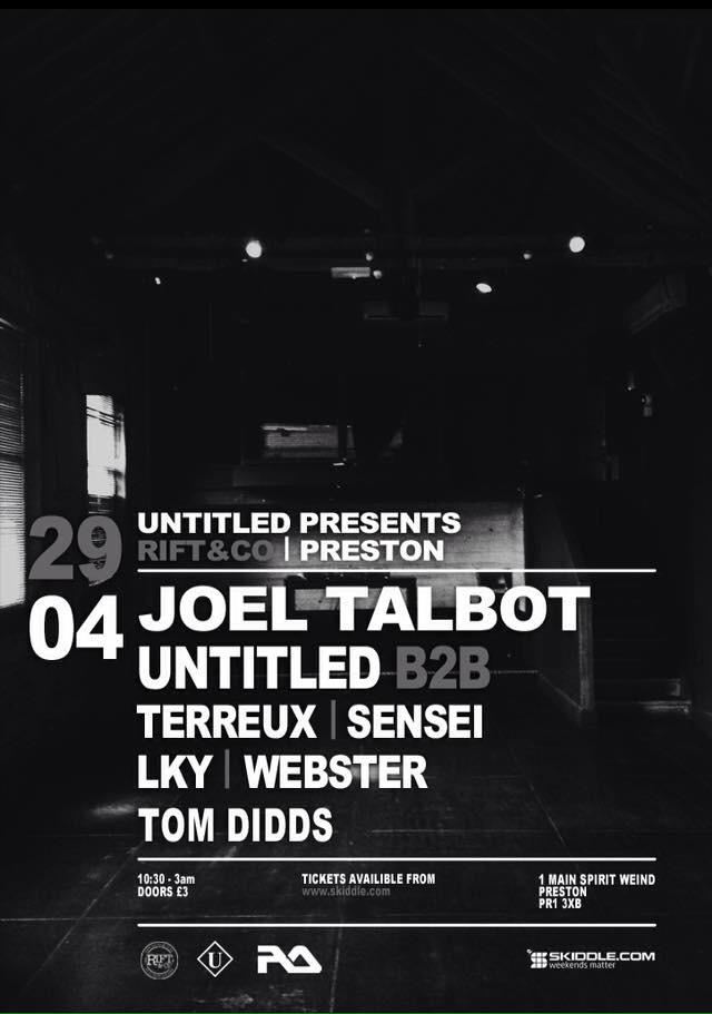 joeltalbotuk's tweet image. Will be at @RiftCoPreston this week - 29-04 #technotice 🎶🎶🎶