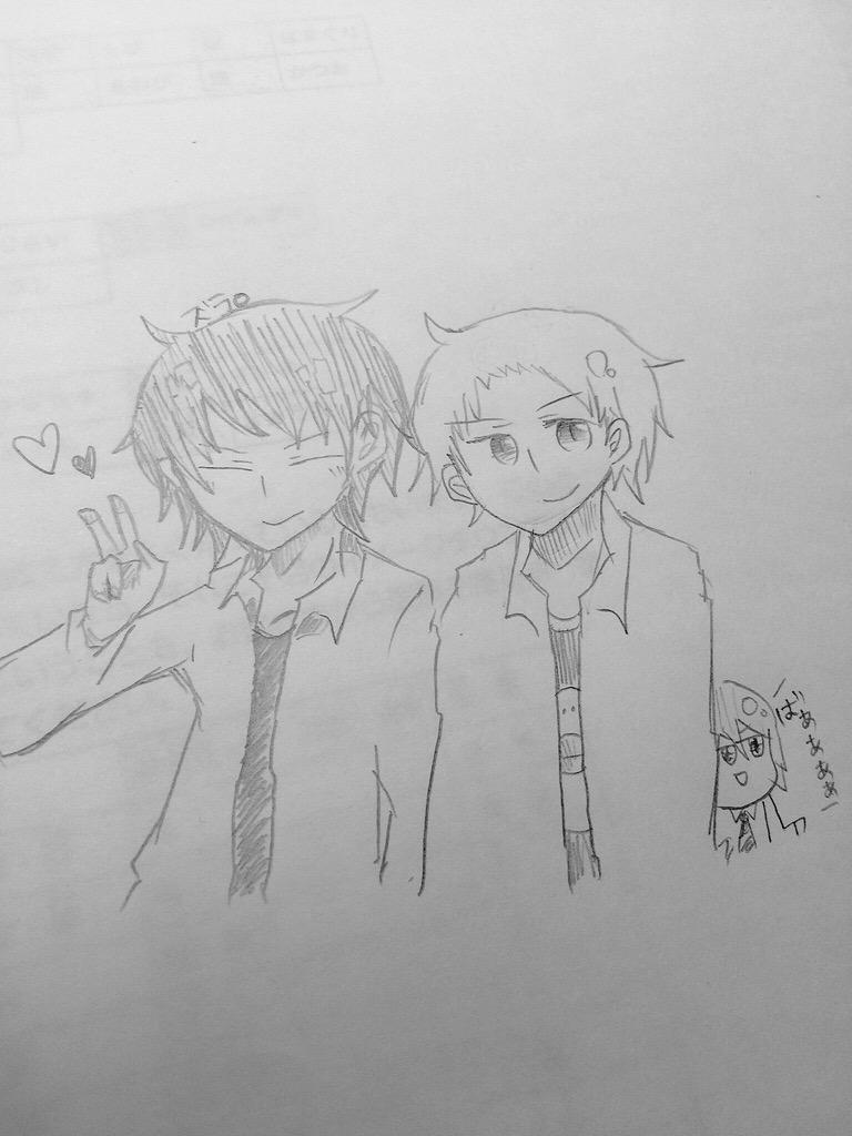 お絵かき楽しいの( ^ω^ )
髪型変えるの楽しんご 