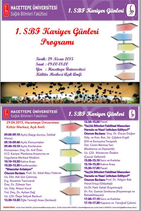 hukarmer's tweet photo. @Hacettepe1967 Üniversitesi 1. SBF Kariyer Günleri 29 Nisan 2015'de Sıhhıye Yerleşkemiz Açık Amfide... http://t.co/VbVqO4z4Uu