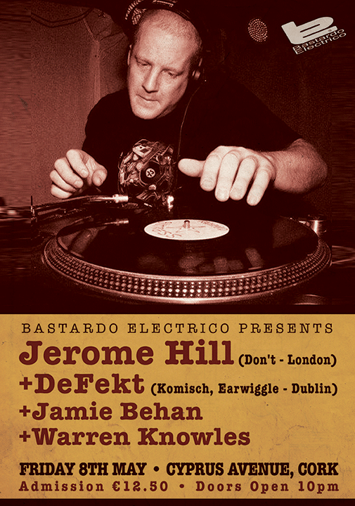 JamieBehan's tweet image. Jerome Hill and @_DeFeKT  Friday 8th May @BstElectrico @CyprusAveCork @CorkClubGuide @CorkMusicNews @corkgigs