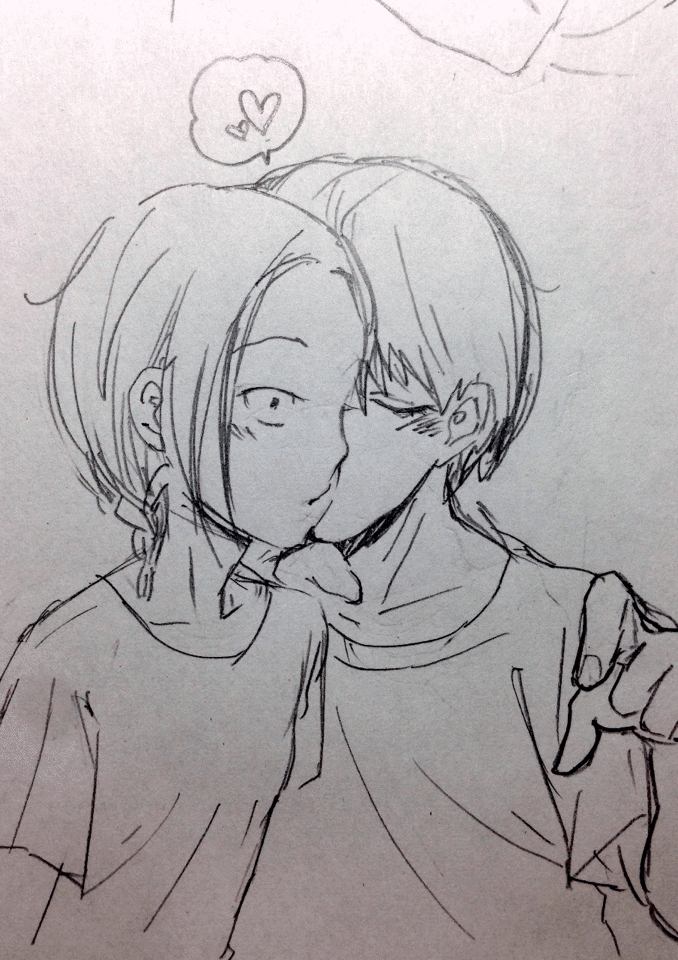 「のんちゃんのんちゃん!指先見てて!」
「は?なに…」
ちゅっ
@l0x0l0o0l0v0l 