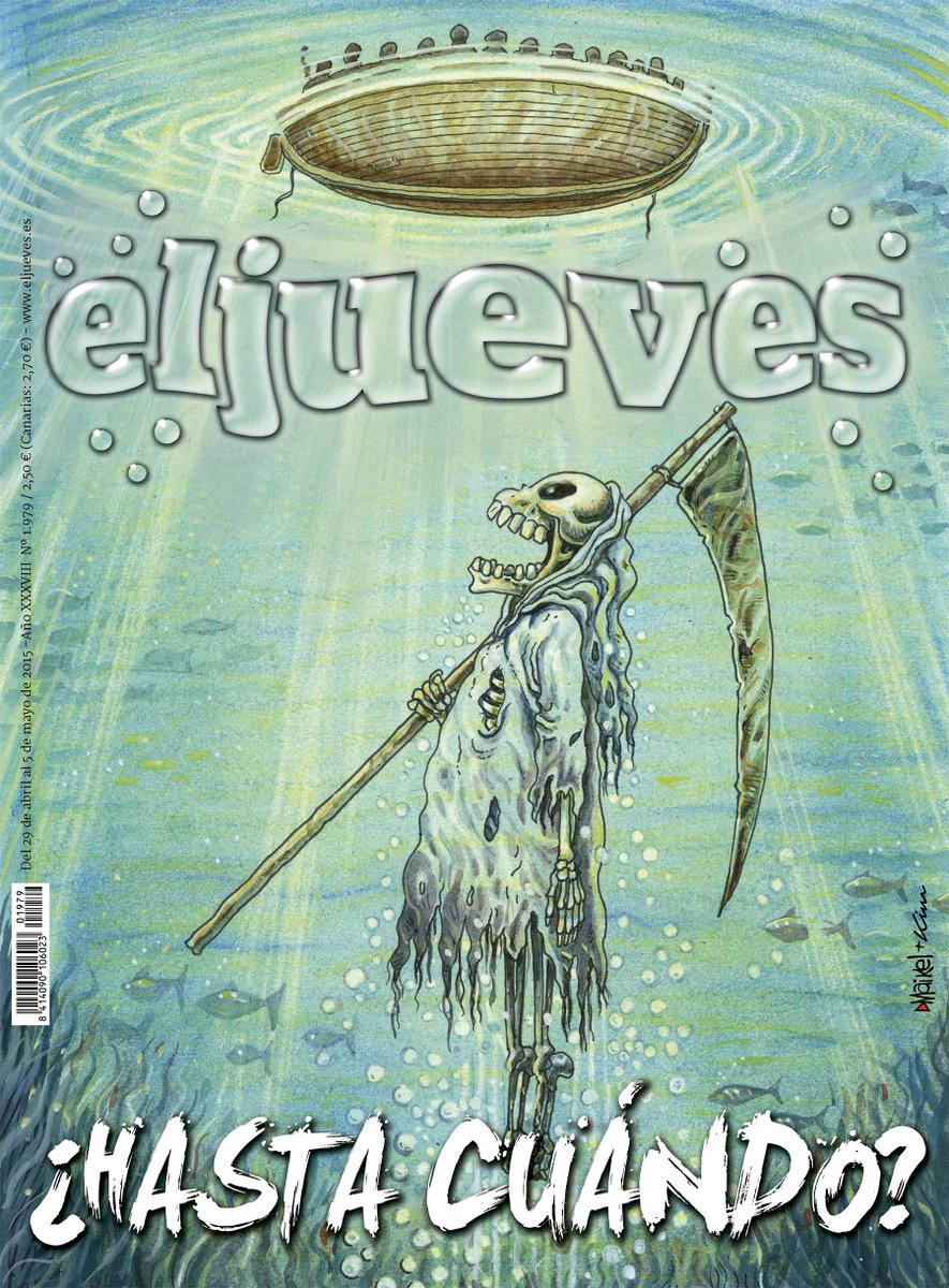 eljueves's tweet photo. La portada de esta semana: ¿HASTA CUÁNDO?  http://t.co/Bl8xrcBUzu