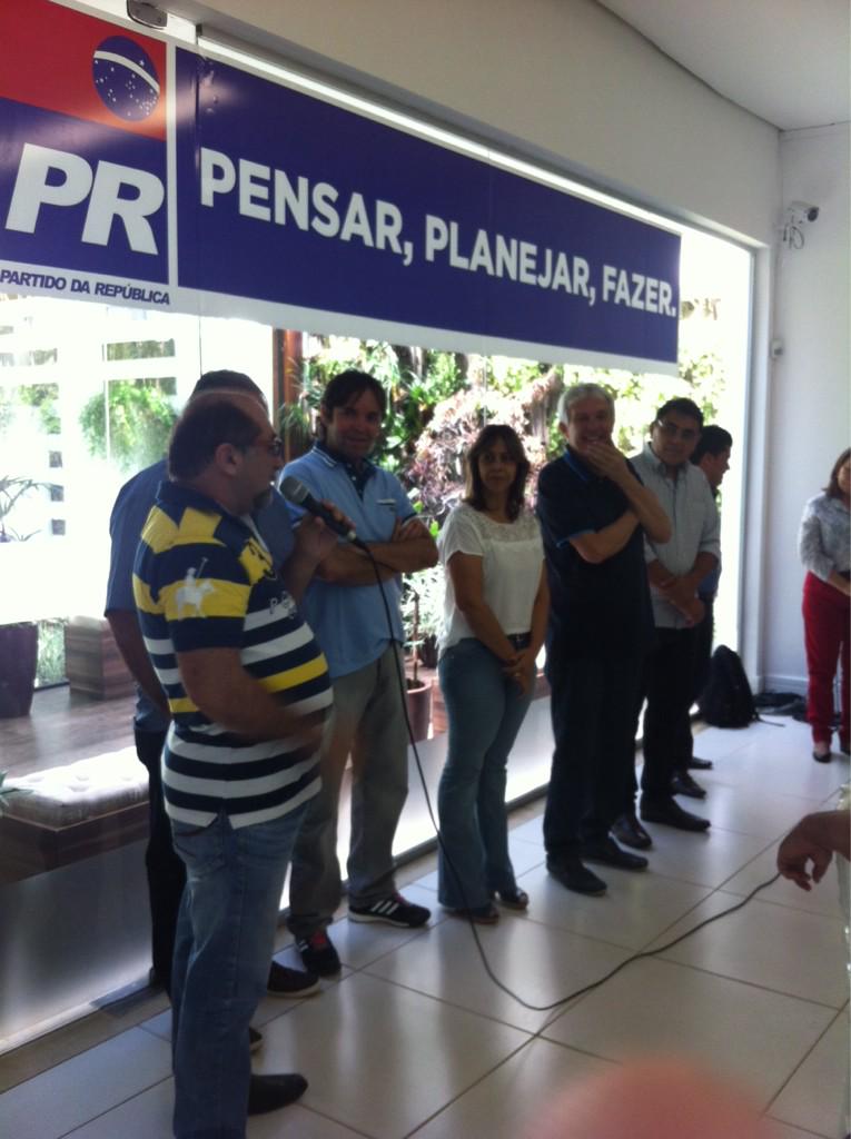 (A) Presidente Estadual do PR reúne líderes do partido nesta segunda para um encontro em Natal.