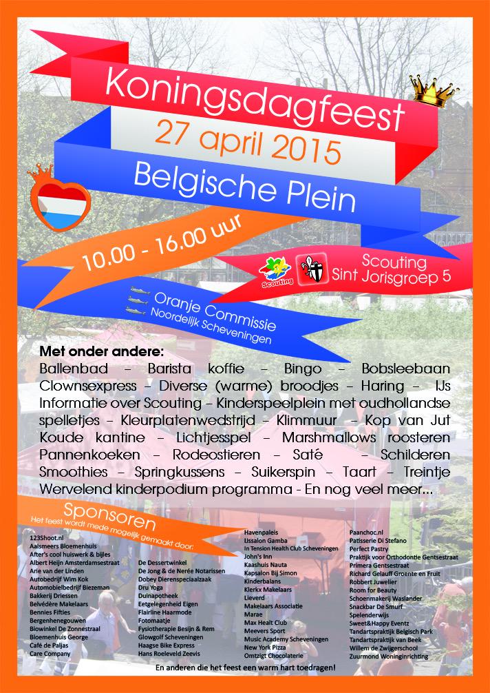 scoutinggroep <a href="/sintjoris5/">Scouting Sint Jorisgroep 5</a> is traditiegetrouw weer aanwezig op Koningsdag in Belgisch Park en natuurlijk Laura!