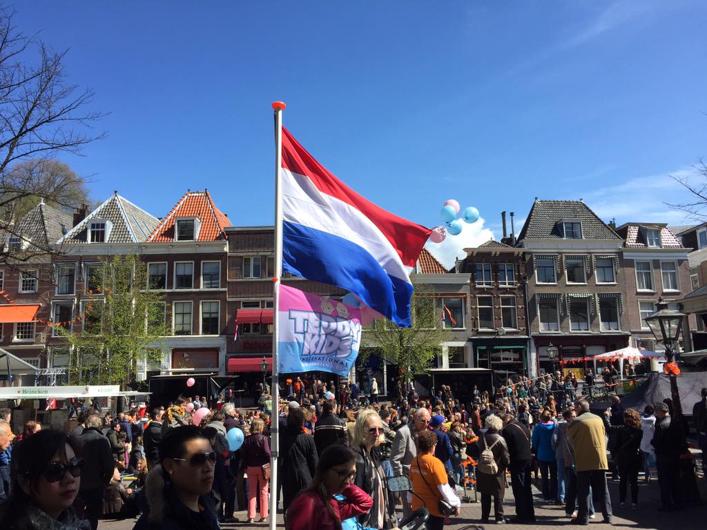 #Koningsdag in #Leiden