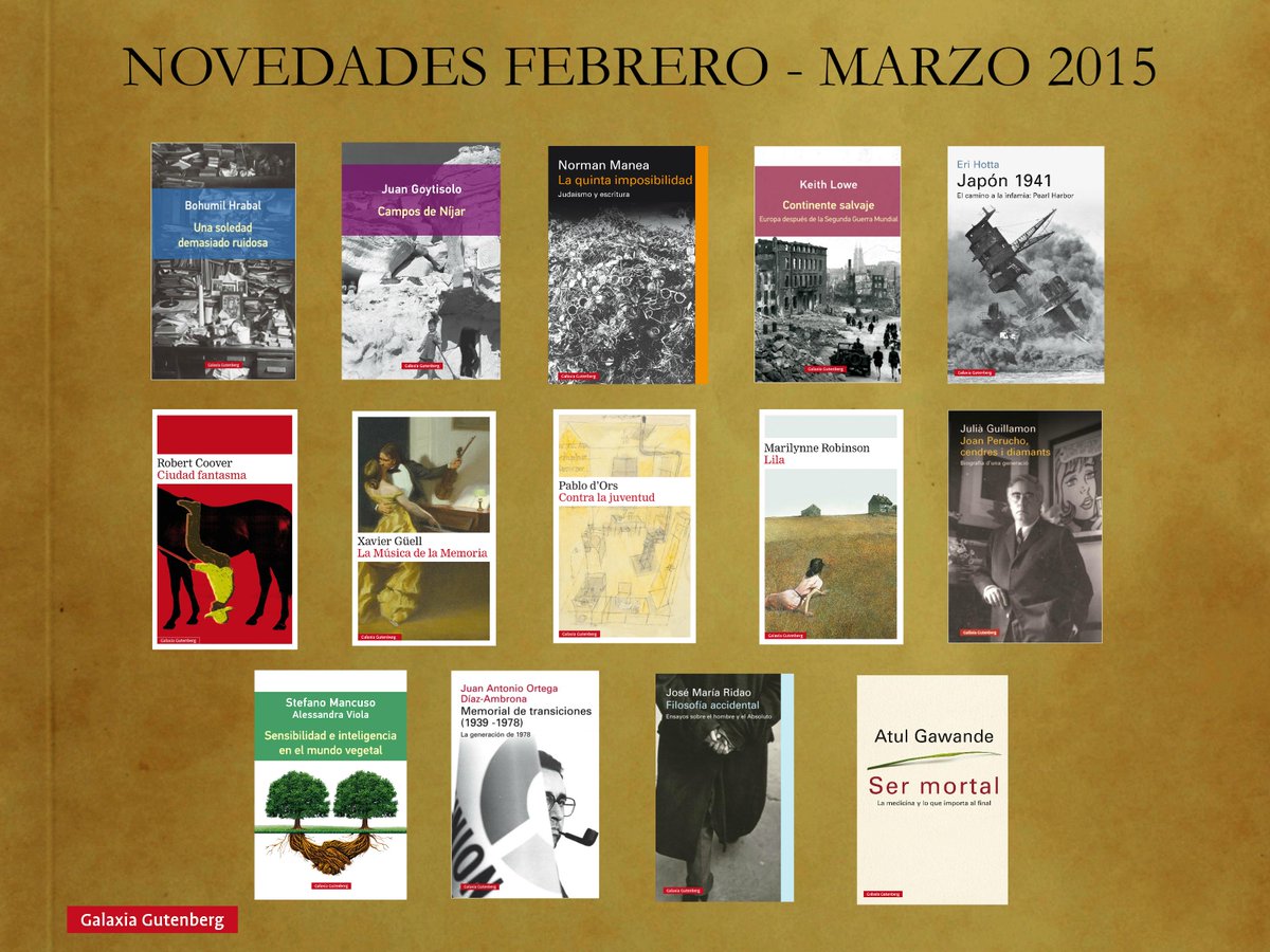 G_Gutenberg's tweet photo. Concurso "MÁS VENDIDOS DEL DÍA DEL LIBRO" de #GGutenberg https://t.co/wvWHdlY6km ¡Participa y gana un ejemplar! :-) http://t.co/azM8RqQTU3