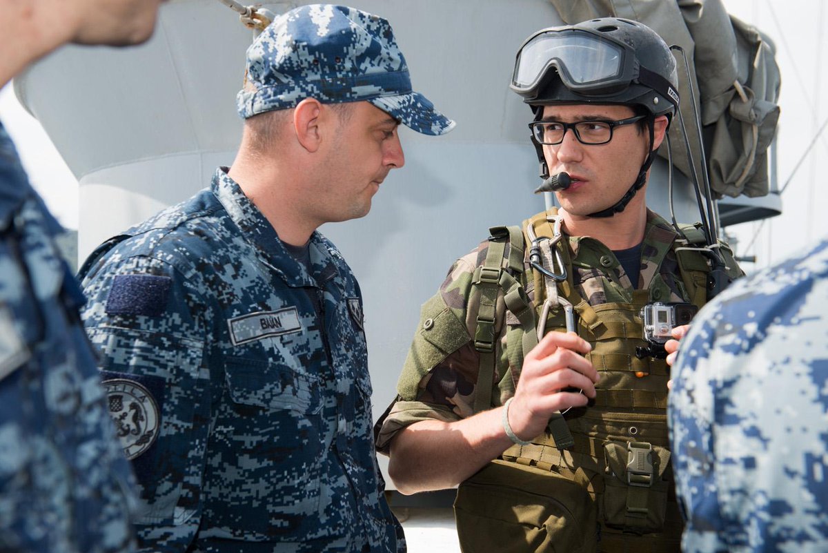 MarineNationale's tweet photo. Entraînement du #CommandantBirot avec la #marine croate http://t.co/zKaq7C2wHk http://t.co/dIJ4eSaSXJ