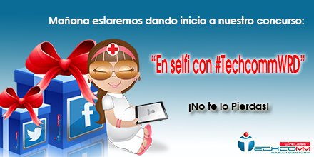 TechcommW's tweet photo. #FelizLunes Recuerden seguir nuestro concurso #TechcommWRD que pronto dará inicio. http://t.co/4rCnP7CTVW