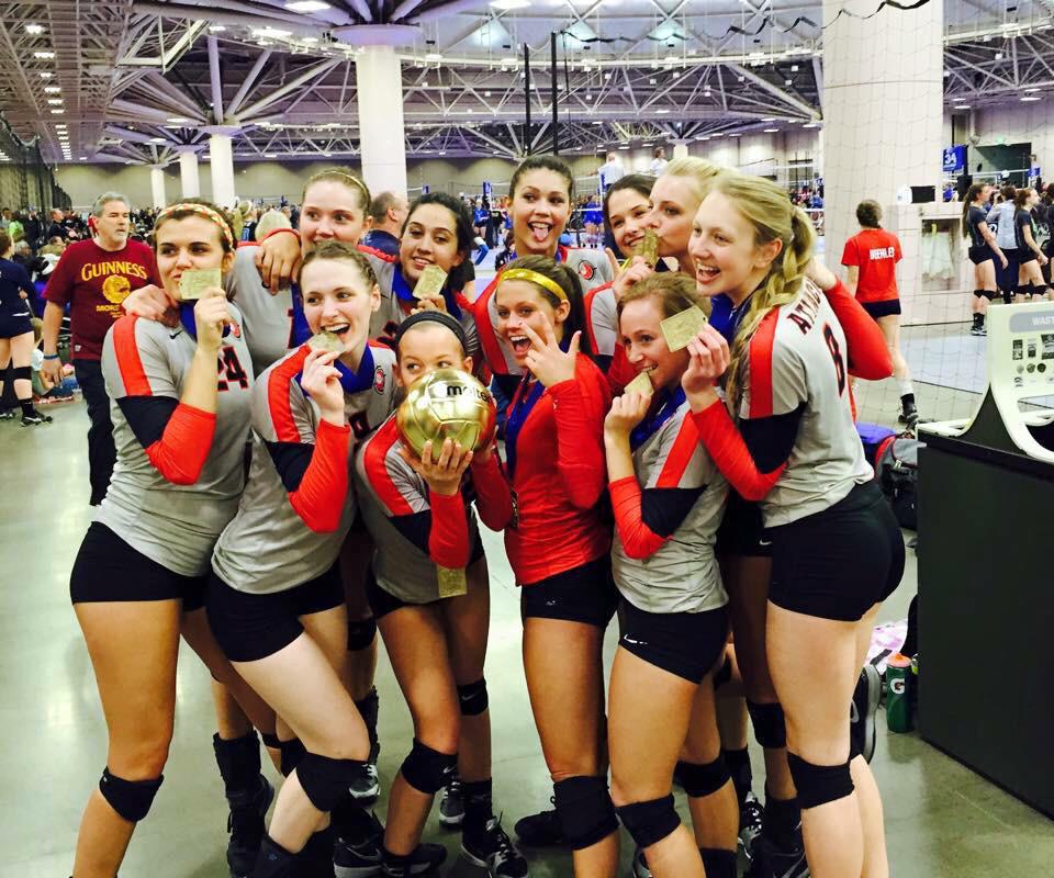 alliowaattackvb's tweet photo. ICYMI: 18 Red won the 18 Open #NLQ and became the first ever Iowa team to win an 18's open qualifier. #AttackPride http://t.co/08T5Adq81e