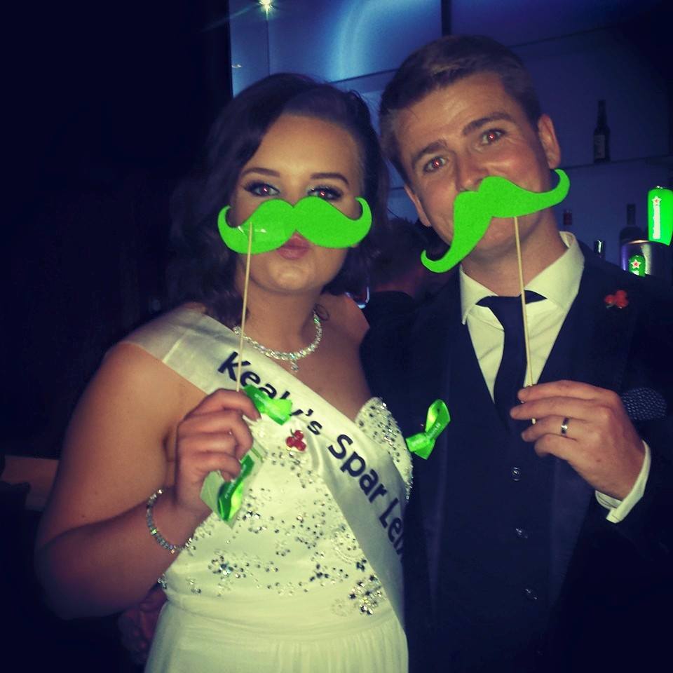 RainbowClubhous's tweet photo. #flashthetache for Rainbow Clubhouse. Thanks to Brian Ormond & Kildare Rose contestant for flashing the tache!!! http://t.co/CNMDlFJnH7