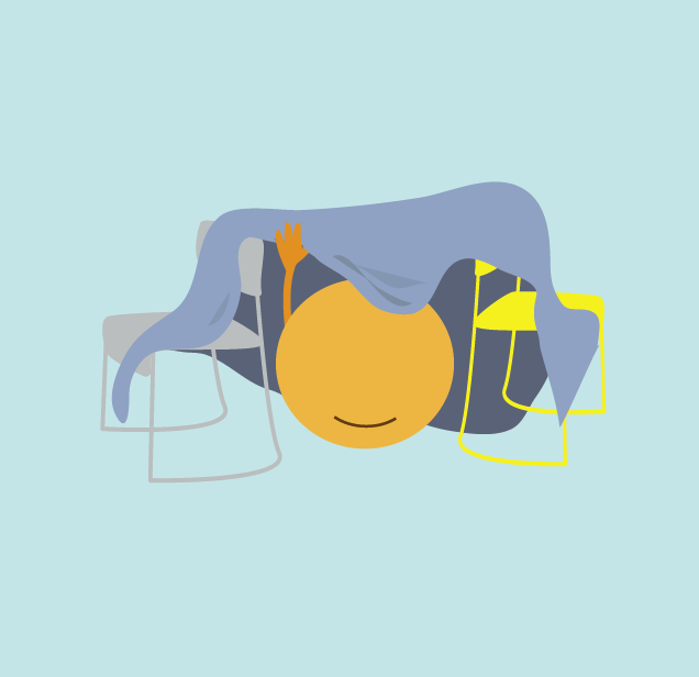 introji's tweet image. Blanket fort Introji. Because Monday.