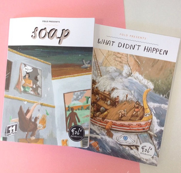 FoldCollab's tweet photo. Excited to be at the first @Biffteen this year! We'll be selling our newest zines and prints http://t.co/NEHzLOtW04