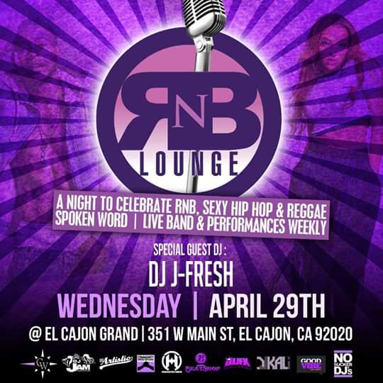 MzChief1619's tweet photo. 📌APRIL 29 🎤#RNBLOUNGESD  #DJNIGHT #DJJFRESH 💯
 @ElGrand ( El Cajon  )🏬🚗
#SanDiego #venue #RnB #HipHop #DJ #clubworld http://t.co/GJ3WhYhyay