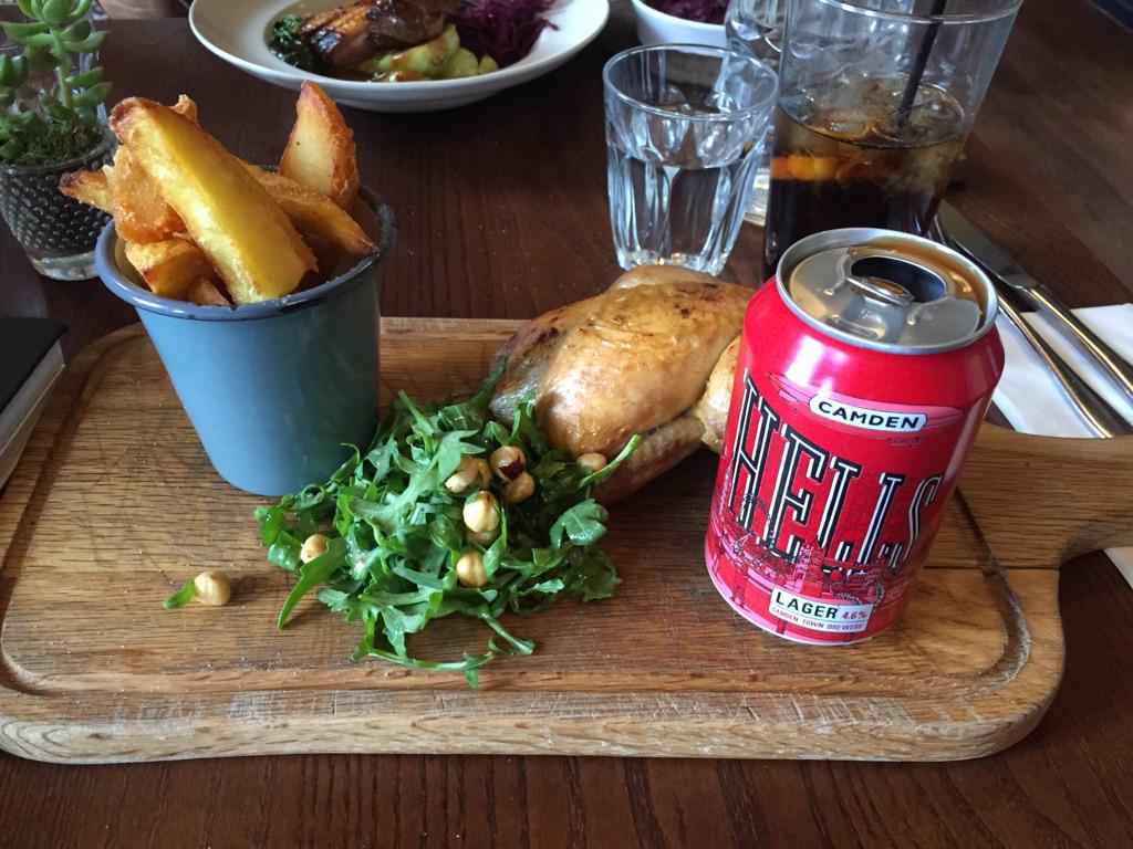 WeWantPlates's tweet photo. Gravy is in the can. I repeat: GRAVY IS IN THE CAN. "@Eamonn_Forde: Inside the Camden Hells can is... gravy. http://t.co/4KRil8DP9w”