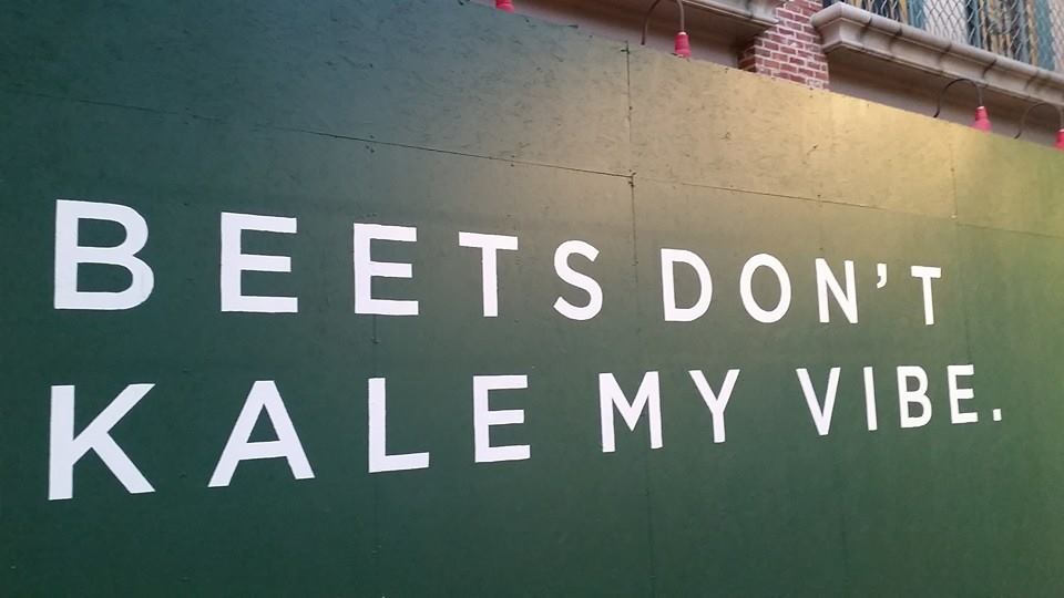 Make it a beets and kale kind of day. #MeatlessMonday