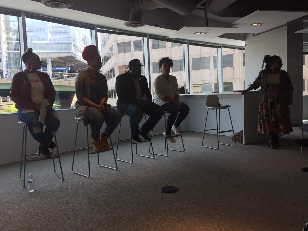 nleprfirm's tweet photo. Really great panel today for the Bloggers Roundtable at Noma Workspaces #nomaroundtable http://t.co/WmjiSjRgwN