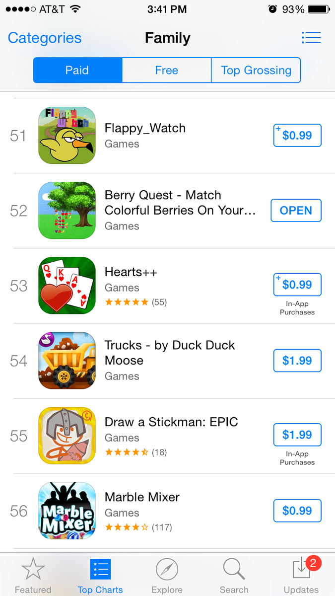 robot5studios's tweet photo. Our Berry Quest game for the #AppleWatch is climbing up the @AppStore's charts! Download it at http://t.co/jOk63wRjFS http://t.co/UJ2Qc6OpMF
