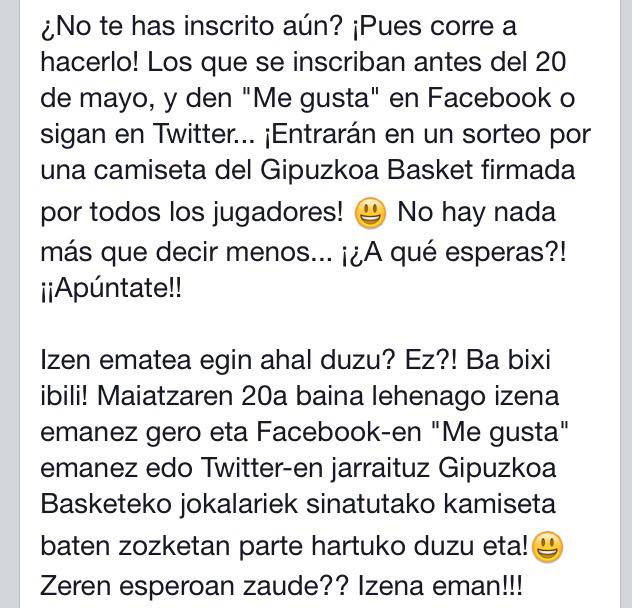 CampusDosmasUno's tweet photo. 🏀🏀🏀🏀 #Campus2+1 @gipuzkoabasket http://t.co/KM2QVJDD9V