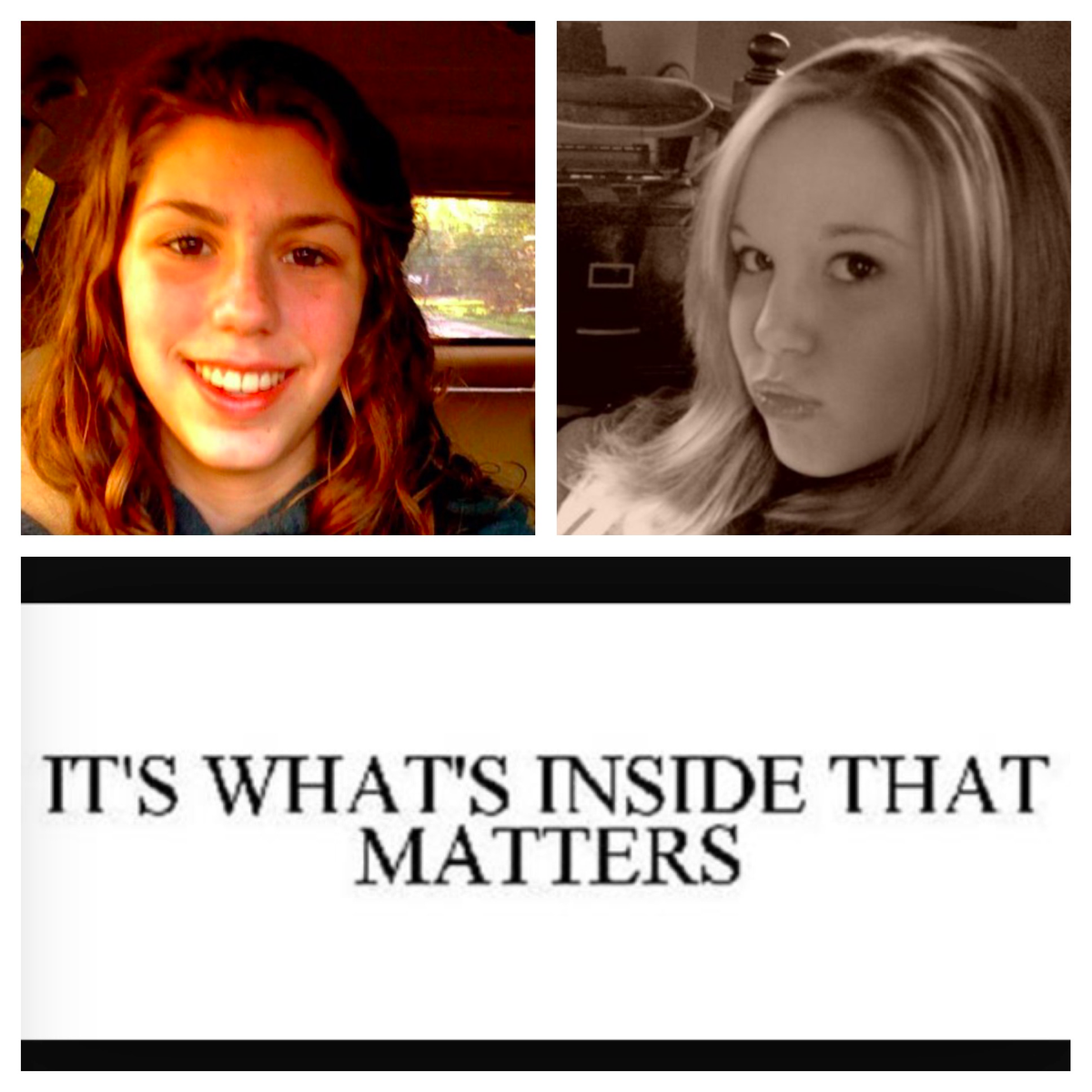 mdaleen96's tweet photo. if only we went through our awkward stage together </3 seriously though why were we so pretty #justroomiethings http://t.co/CUeuy9JSpM