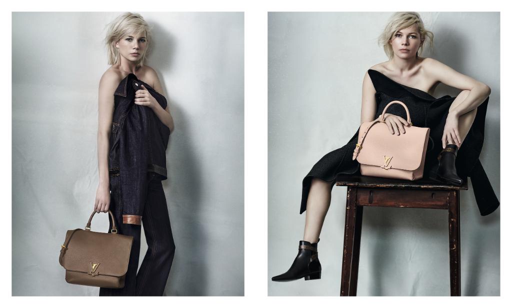 Michelle Williams in Louis Vuitton Capucines Spring  Summer 2015 Ad  Campaign  Spotted Fashion