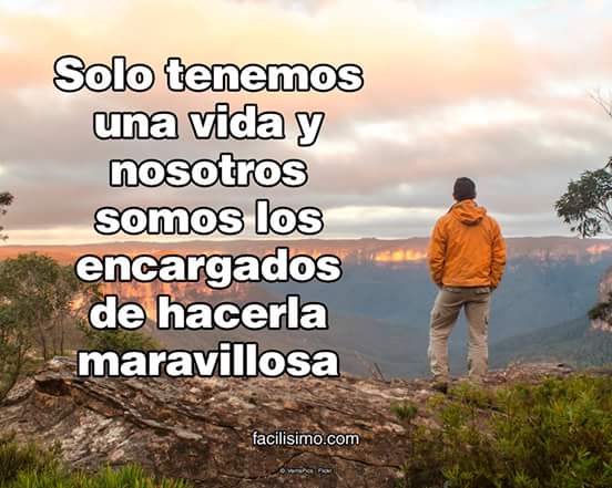 Mas vale perder un minuto en la vida, Que la vida en un minuto(la vida hay que disfrutarla día a día y sin prisas)