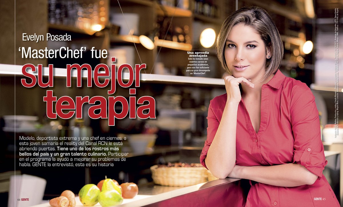 La samaria @Evelyn_Mchef del programa #MasterChefColombia nos contó de su hablar entrecortado: goo.gl/FyHcz4