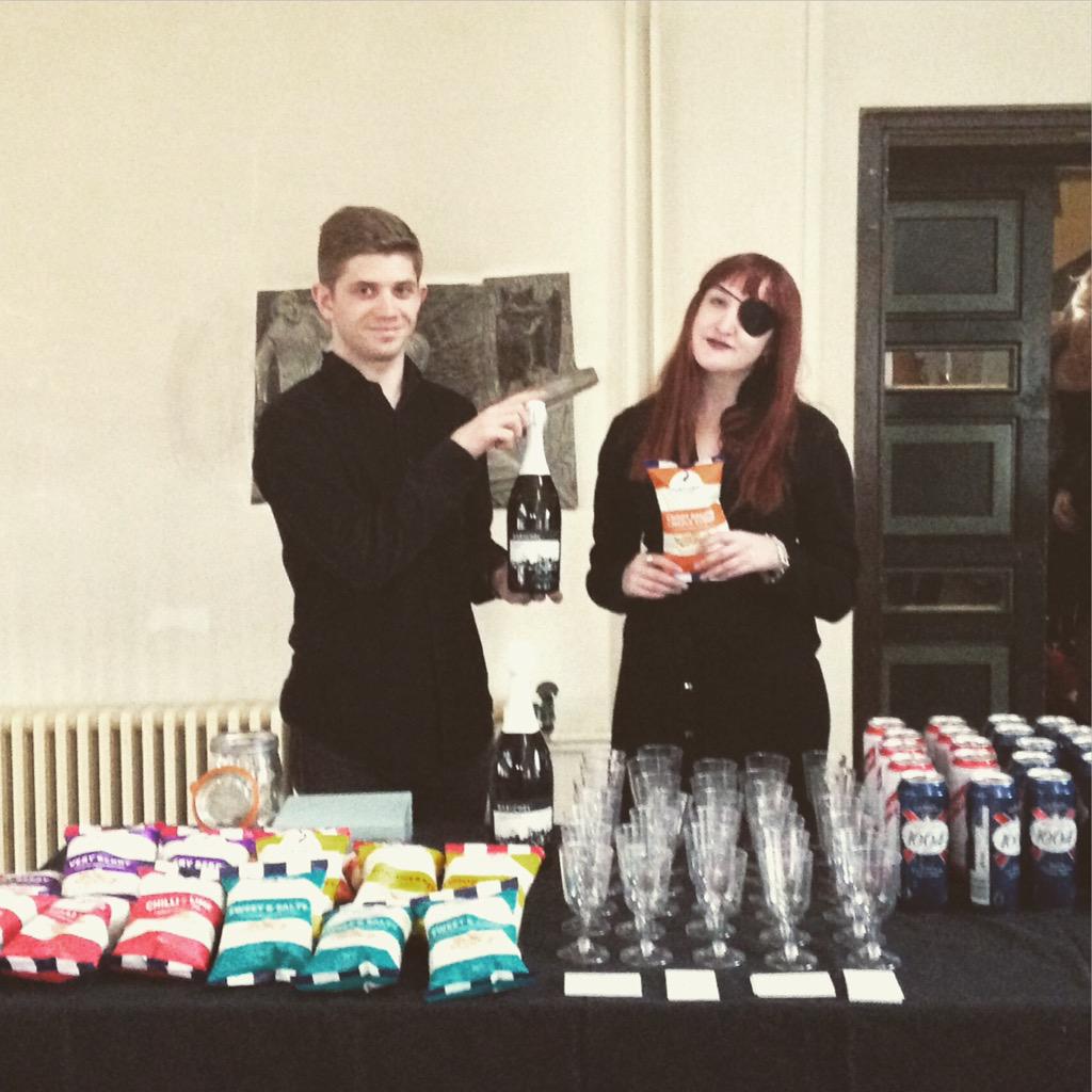 OneofUsWchapel's tweet photo. Big thank you to OUR sponsor Portlebay Popcorn and The Stirling Wine Company. For contact details tweet us! http://t.co/dTBoSz0Oh5