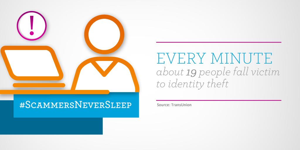 WellsFargo's tweet photo. Help protect yourself from fraud online AND offline. Here's how: http://t.co/8O6SOmhqsB #ScammersNeverSleep http://t.co/GdsXbglW5W