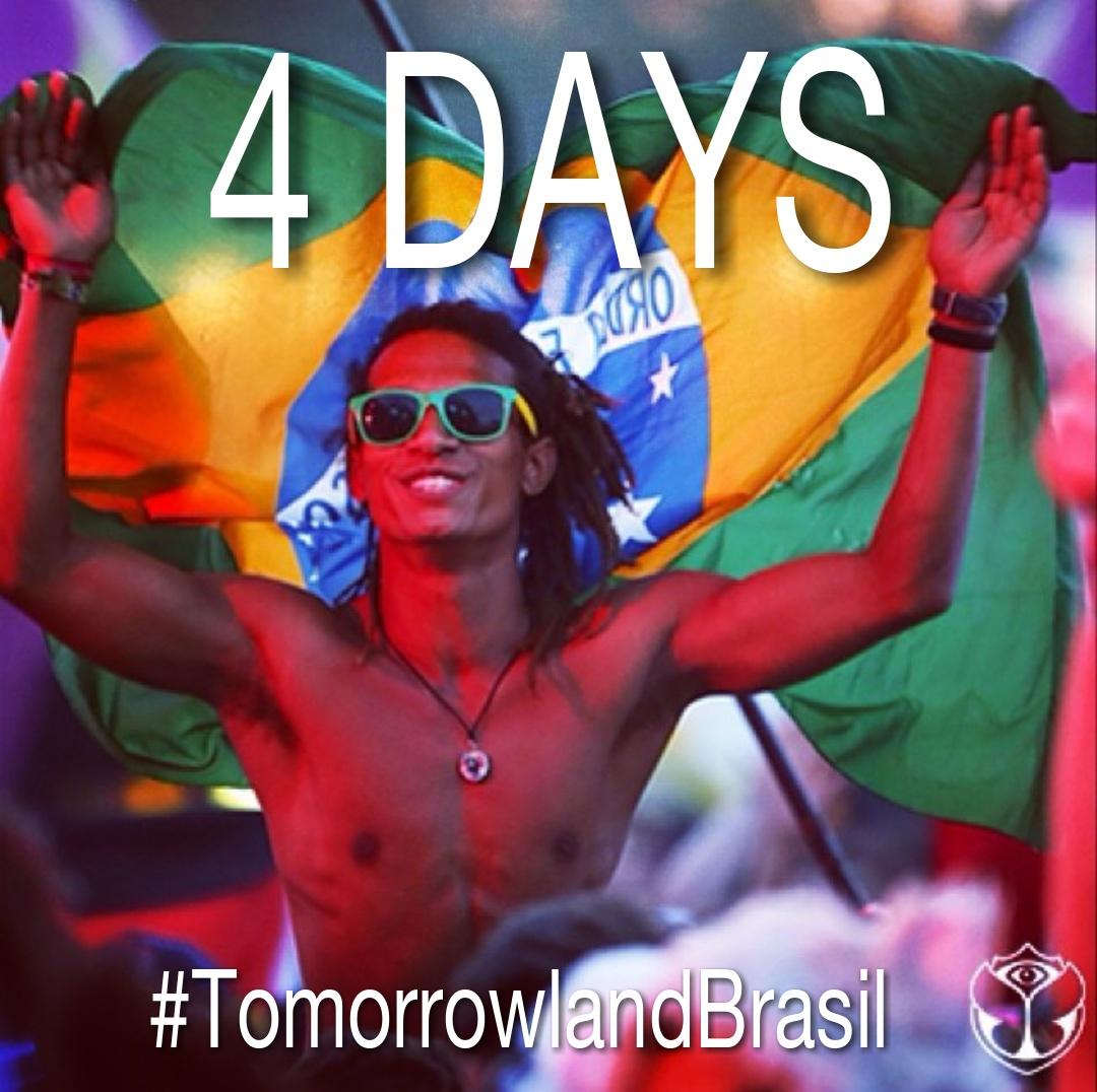 Tomorrowland365's tweet photo. Yesterday is History, Today is a Gift, Tomorrow is Mystery... 4 DAYS #TomorrowlandBrasil http://t.co/x5i5QAtW6Z