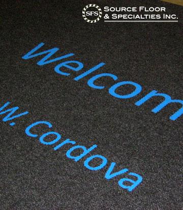 sourcefloor's tweet image. Check out the custom address logo mat we made for Harbour Centre in downtown Vancouver! sourcefloor.com/projects/harbo…