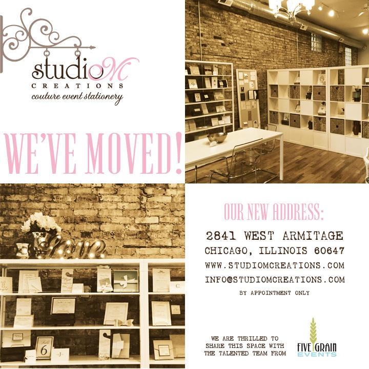 StudioMChicago's tweet photo. It's official! We're now located in Chicago. We love our our new space &amp; our new officemates from @fivegrainevents http://t.co/yHdgGrKCKo