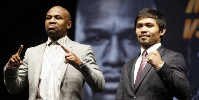 lequipe's tweet photo. Mayweather-Pacquiao sur MCS http://t.co/l5HAgotIoH http://t.co/GNkon4cJhJ