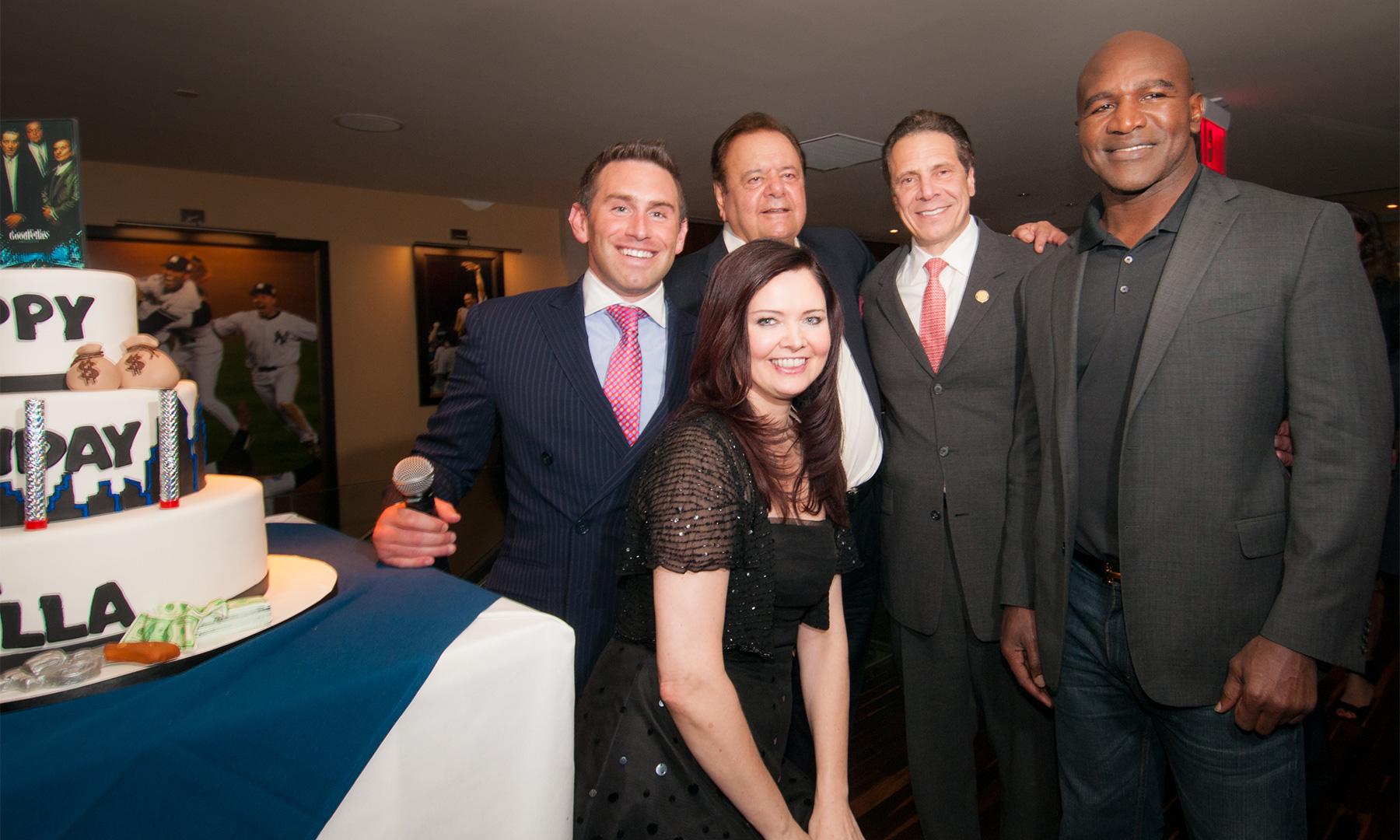 Paul Sorvino\s 76th birthday with Jason Meister, Paul, Governor Andrew Cuomo and Dee Dee Sorvino HAPPY BIRTHDAY PAUL 