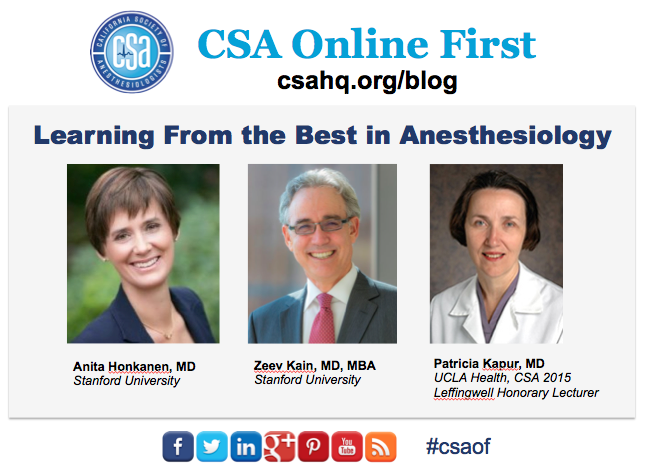 CSAHQ's tweet photo. Learning From the Best in Anesthesiology http://t.co/wpKGh52fAT @CSAHQ @LindaHertzberg #csaof #CSAcme http://t.co/dbNb6gfTlP