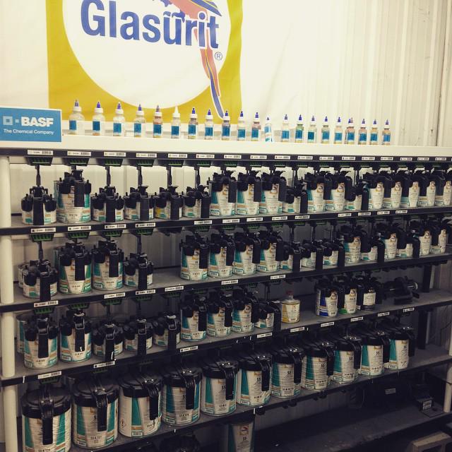 RefinishNews's tweet photo. Such a great looking wall of paint right there! #basfrefinish #glasurit #basf #refinishtech http://t.co/uy9byN0wgp