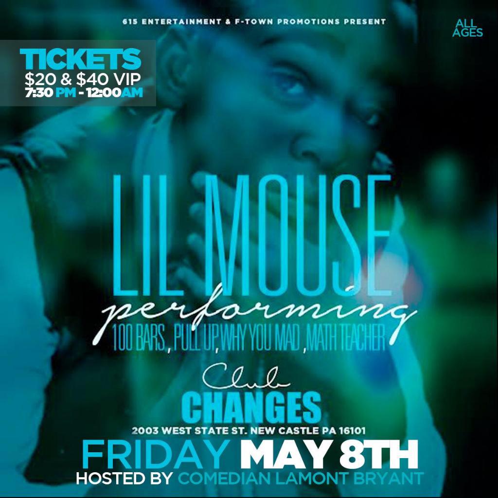 MouseMyers's tweet photo. New castle PA! I'm coming May 8th @ Club Changes - Gon T Up!
#MT2 #IGIT #Hellabandz s/o #615Ent http://t.co/j77m6kQg5v