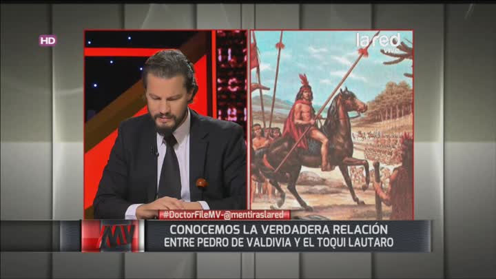 LaRedTV's tweet image. Doctor File: "La guerra de Arauco comenzó con un triunfo mapuche" #DoctorFileMV lared.cl/?p=126569