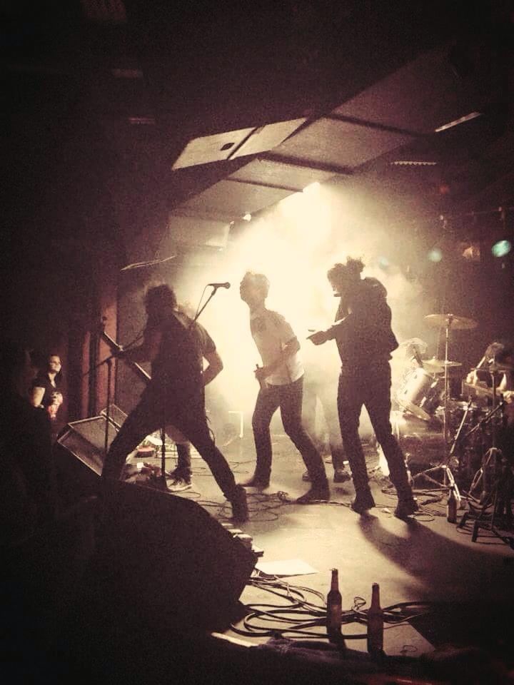 KopekOfficial's tweet photo. Stage invasion! Kopek V @TheArkanes Was by far one of the messiest tours on record! How anybody didn't die?  😜 http://t.co/RHQvjuQUFP