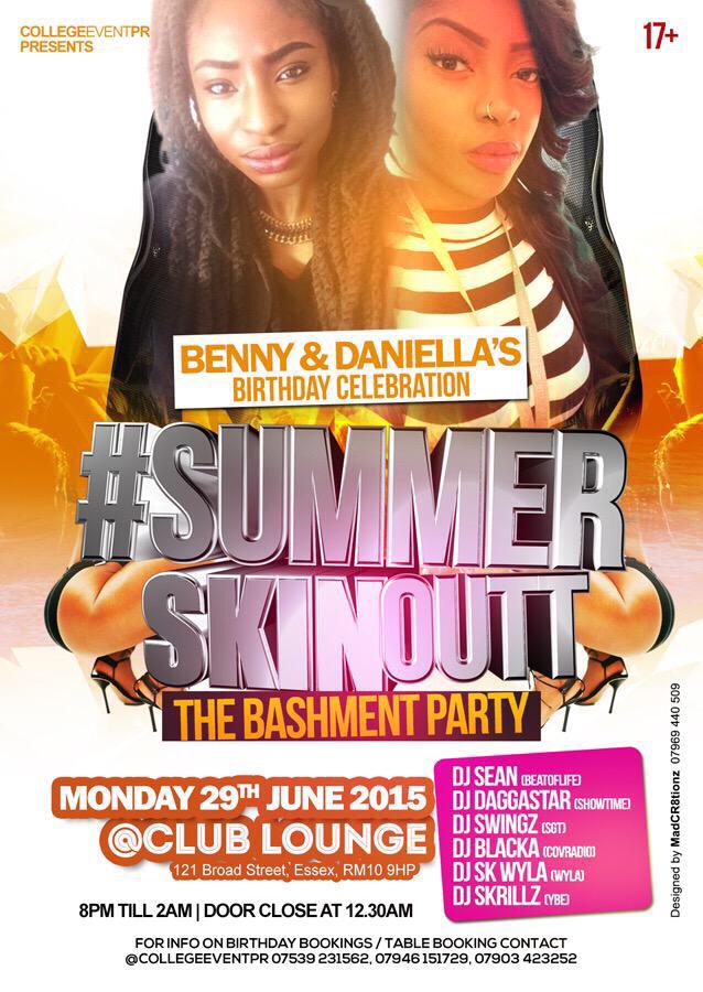 BenedictaQuaye's tweet photo. #SummerSkinOut Be prepared... Timbo will be there 😏✨💃🏽 http://t.co/fVDQJYuGtL