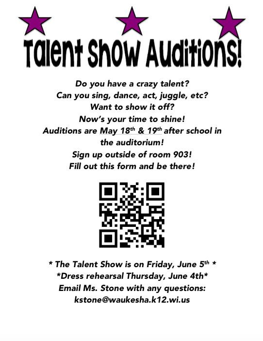MsKaitStone's tweet photo. Sign up for talent show auditions outside Rm. 903! Let's see what Northstars Have Talent! #NHT2015 http://t.co/egOaZ4hXhL