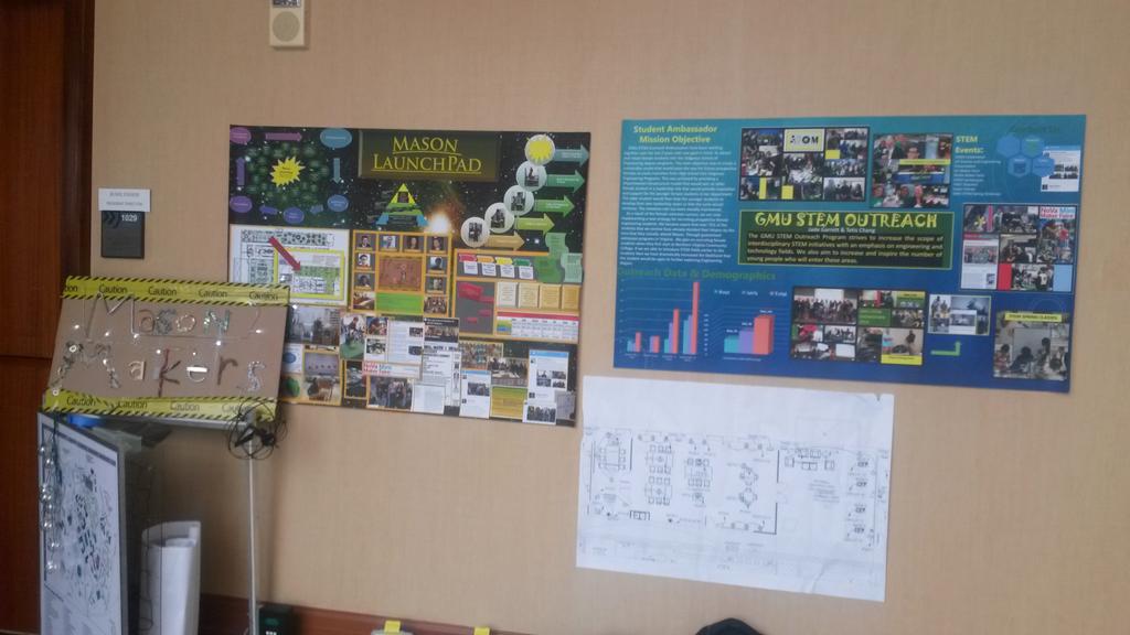 masonmakers's tweet photo. @CabreraAngel @campus_entre @MasonMECHE #MultidisciplinaryResearch brings departments together starting with students http://t.co/axsMSkLk0W