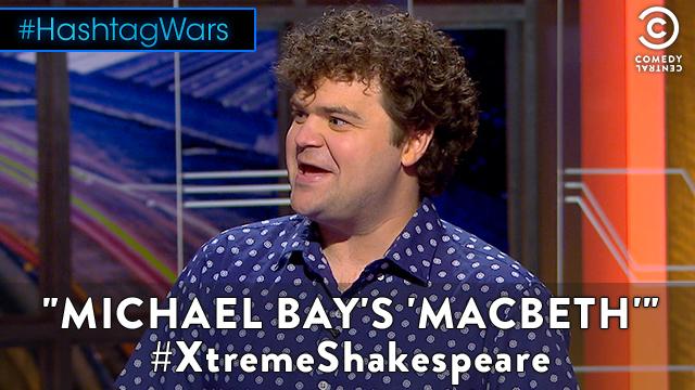 ComedyCentral's tweet photo. Not gonna lie, we'd watch that. @Jordan_Morris @midnight #XtremeShakespeare
http://t.co/ObQSGswCRB http://t.co/uHvjVdhFGs