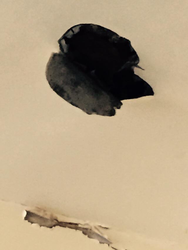 Cat Miles On Twitter Kitchen Ceiling Falling Down Due To A